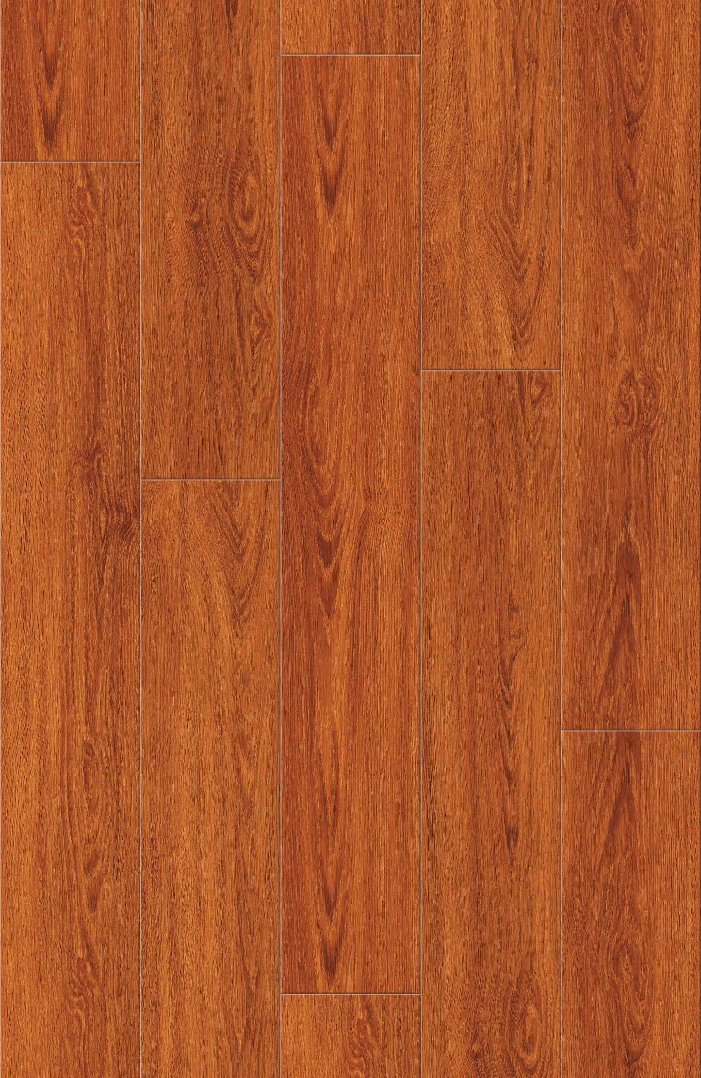Close-up of a wooden Narra Brown SPC Flooring with a warm brown color.