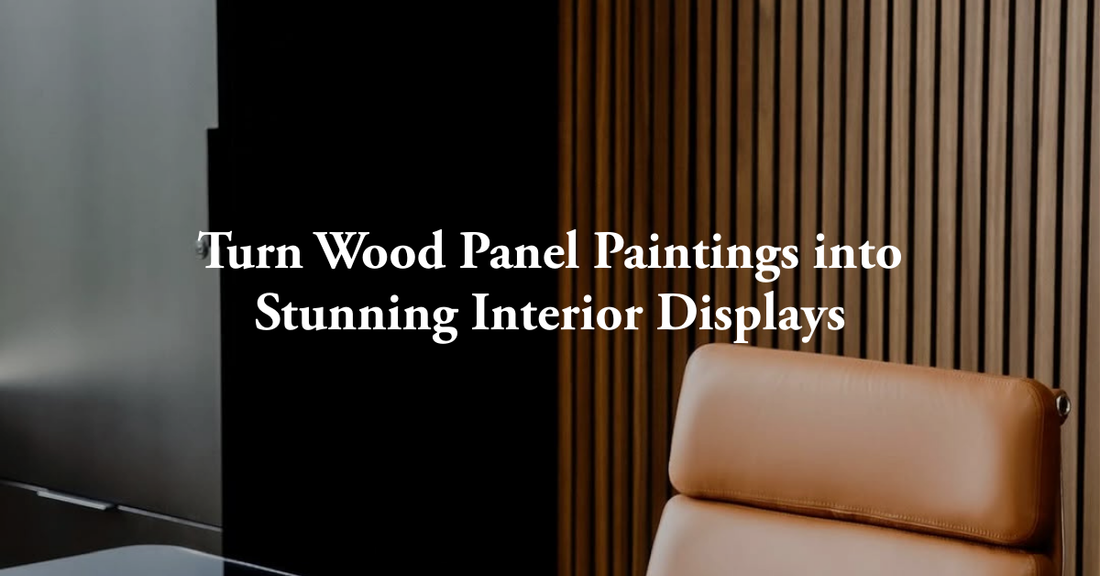 how to frame a wood panel painting