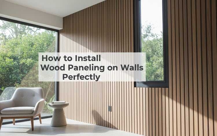 Beginner’s Tutorial: How to Install Wood Paneling on Walls Perfectly ...