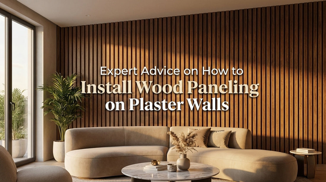 Expert Advice on How to Install Wood Paneling on Plaster Walls
