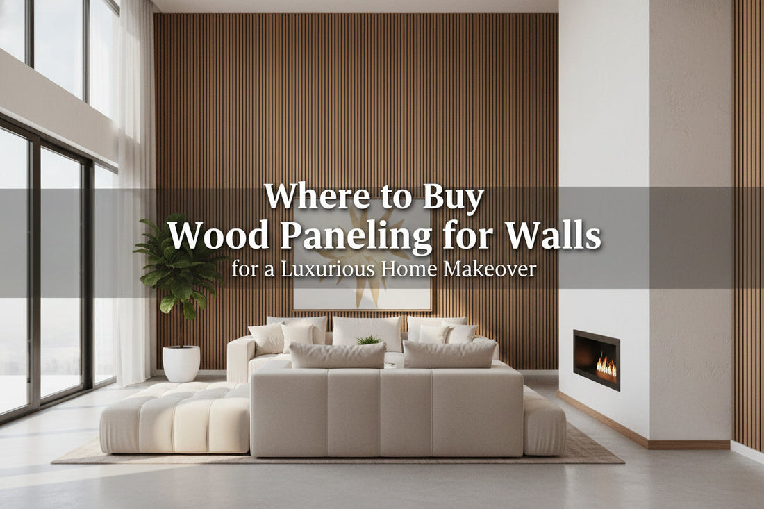 Where to Buy Wood Paneling for Walls for a Luxurious Home Makeover