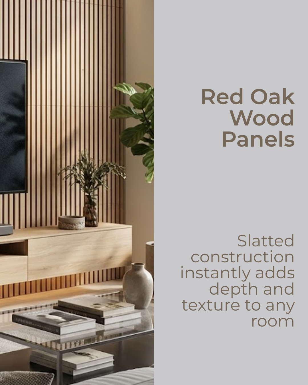 Red Oak - High Quality Acoustic Wood Wall Panel