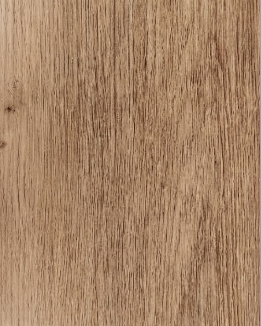 Close up of Almond Oak SPC flooring with natural wood grain