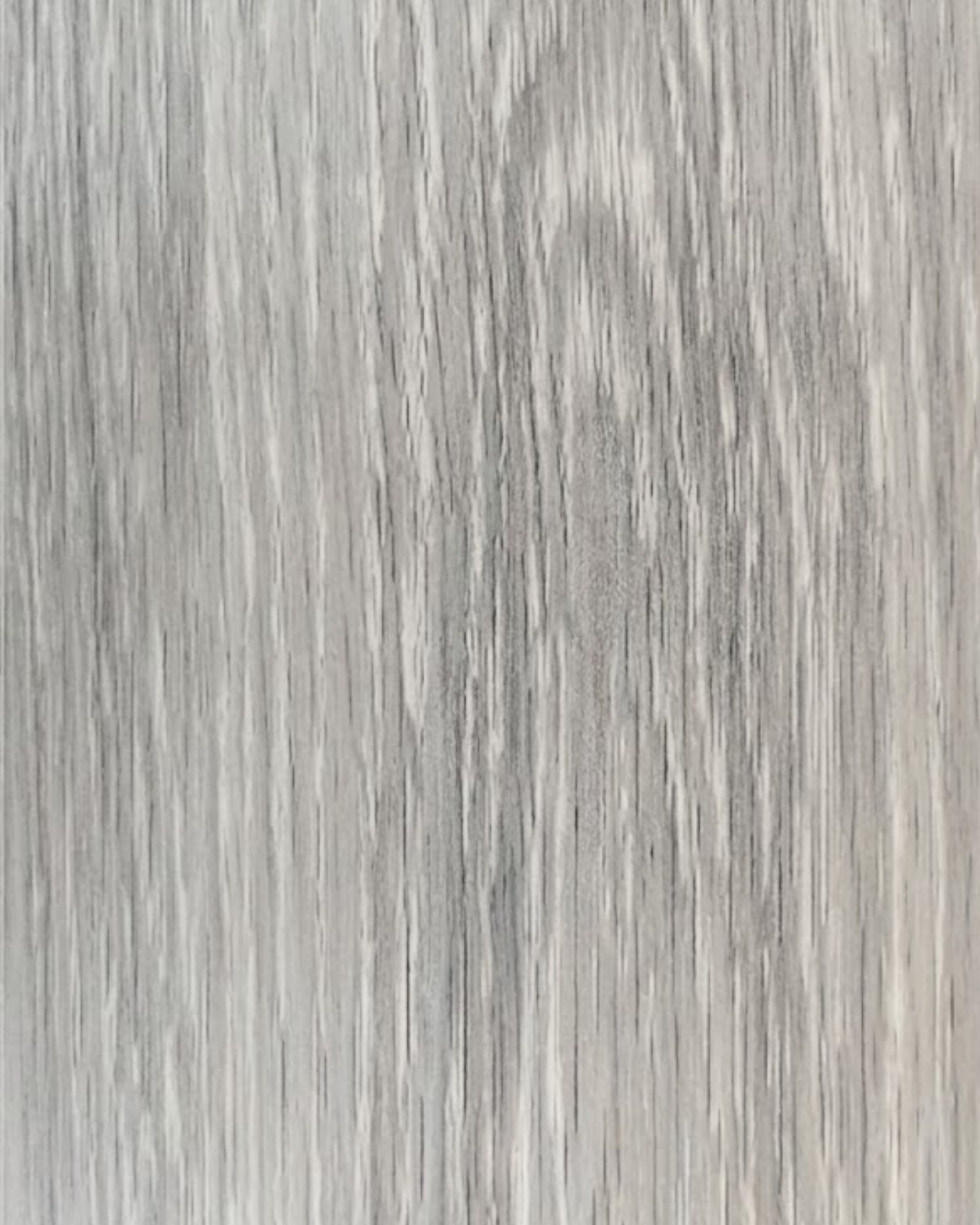 Close up of Ash Gray SPC flooring with natural wood grain