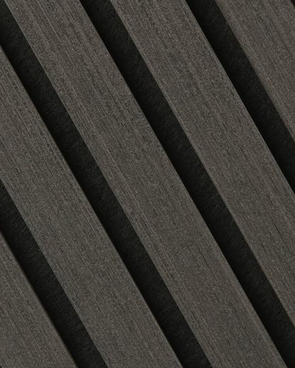Black - High Quality Acoustic Wood Wall Panel