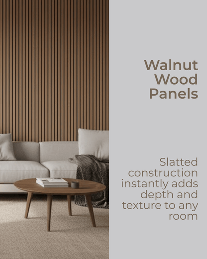 Walnut - High Quality Acoustic Wood Wall Panel