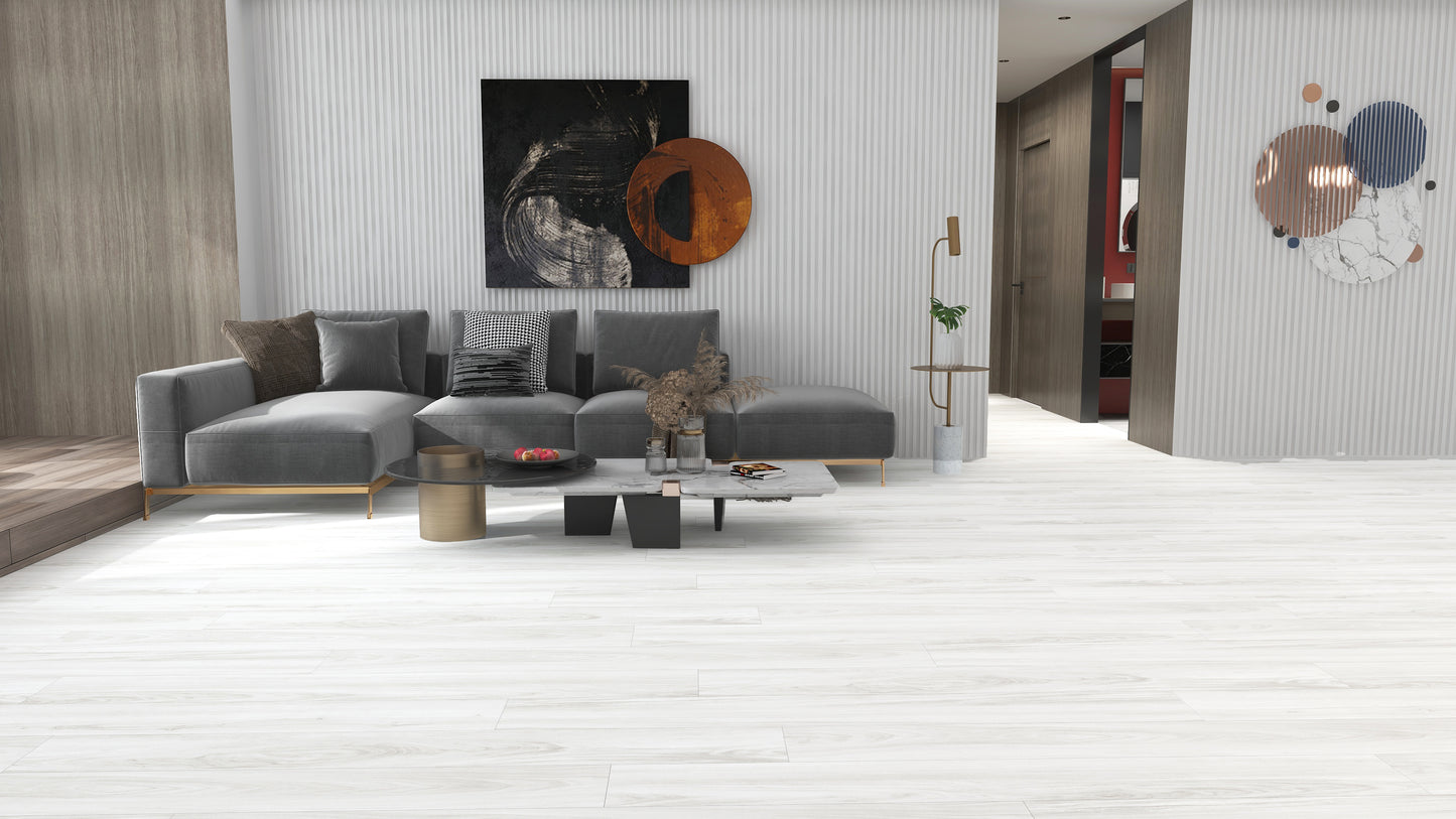 Washed Oak SPC Flooring