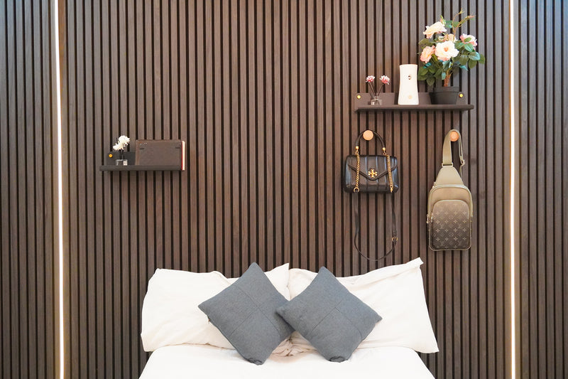 Wood Panel Philippines townhouse interior enhancement San Juan City Metro Manila