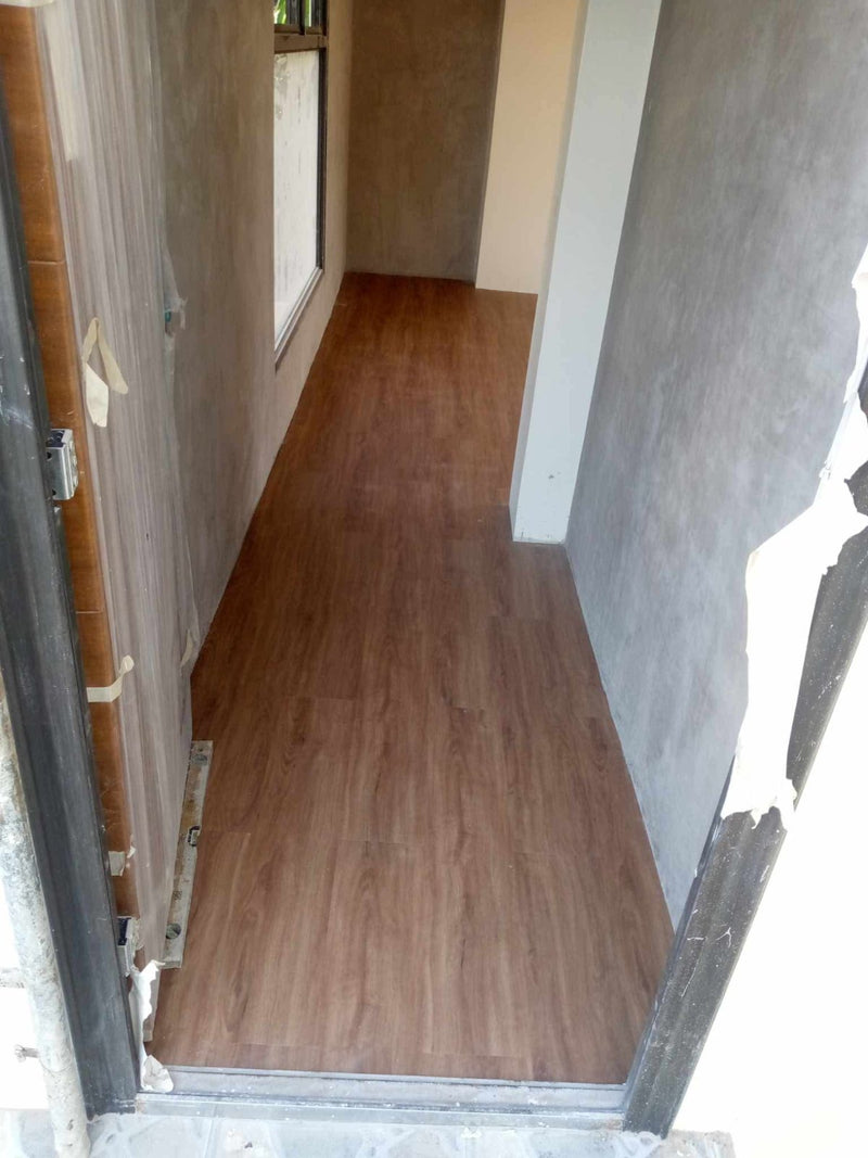 Wood Panel Philippines North Caloocan City residence premium vinyl flooring