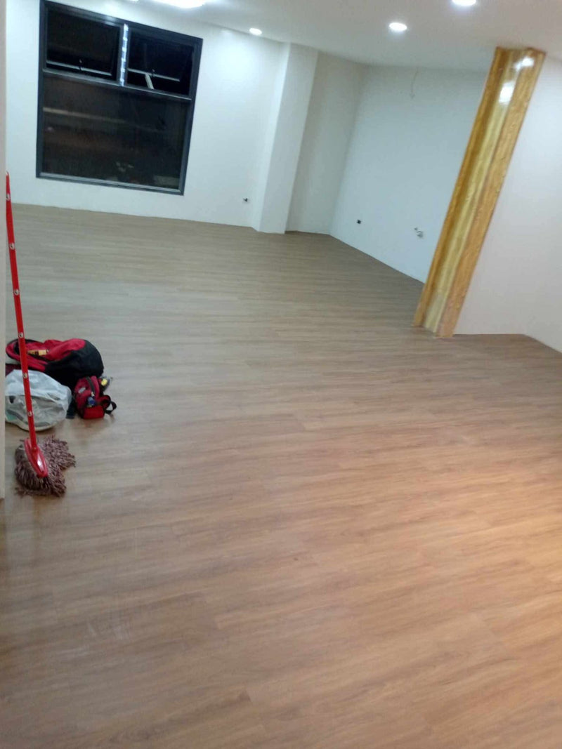Durable low maintenance vinyl flooring North Caloocan residential project