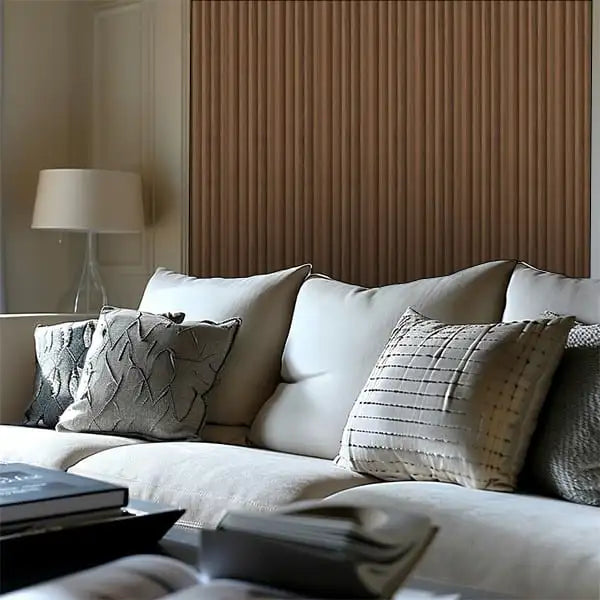 flexible walnut ridge tambour panel