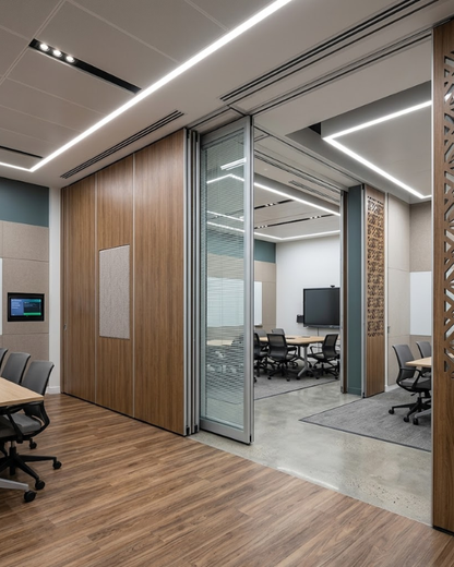 Soundproof Operable Wall Partition