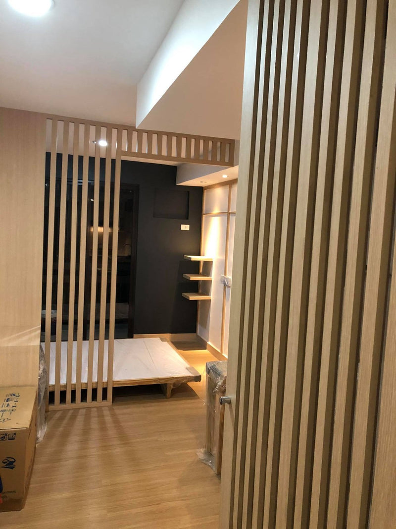 Cozy modern Tagaytay condo retreat Pine Suites Wood Panel Philippines